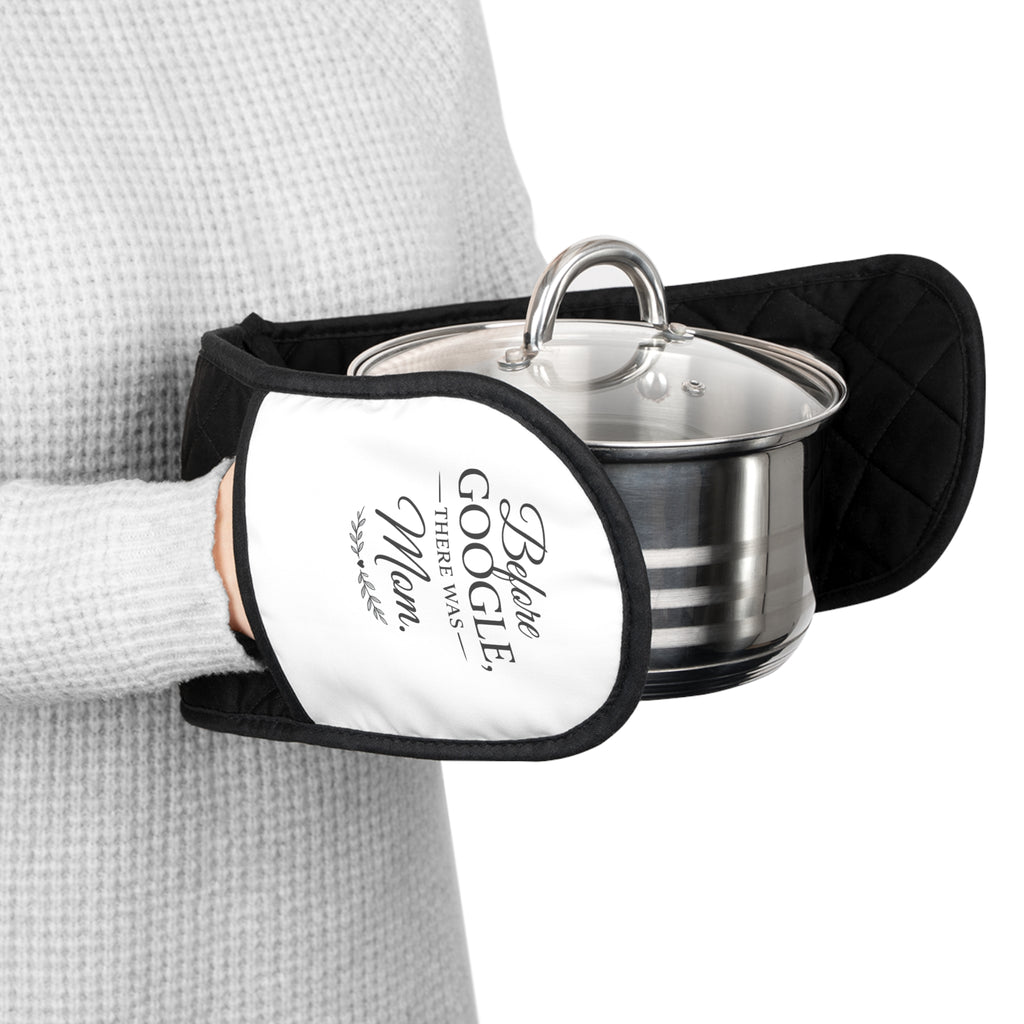 Before Google, There Was Mom™ Oven Mitt — Funny Mother’s Day Kitchen Gift