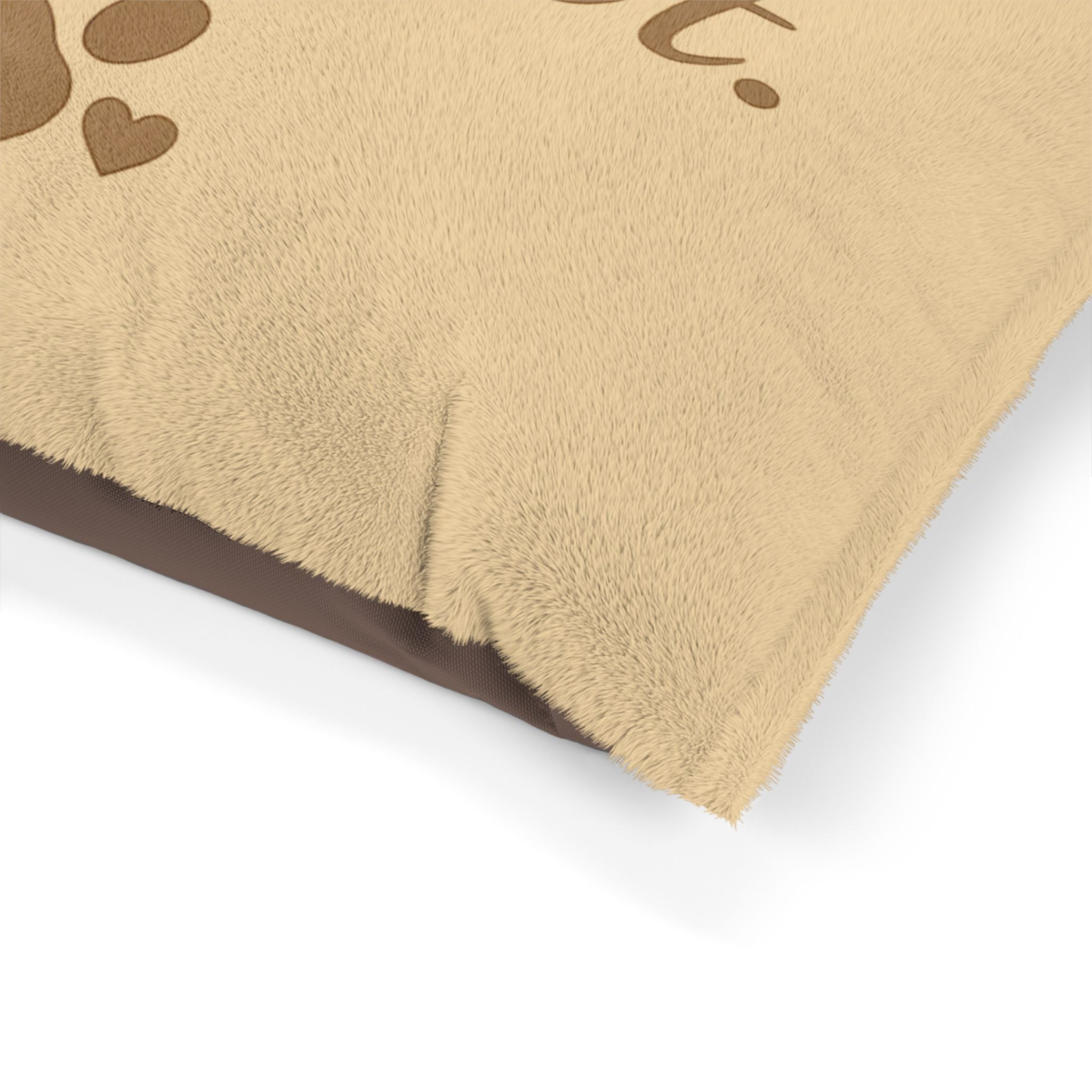 This Is Her Spot Pet Bed — Cozy Plush Dog & Cat Cushion