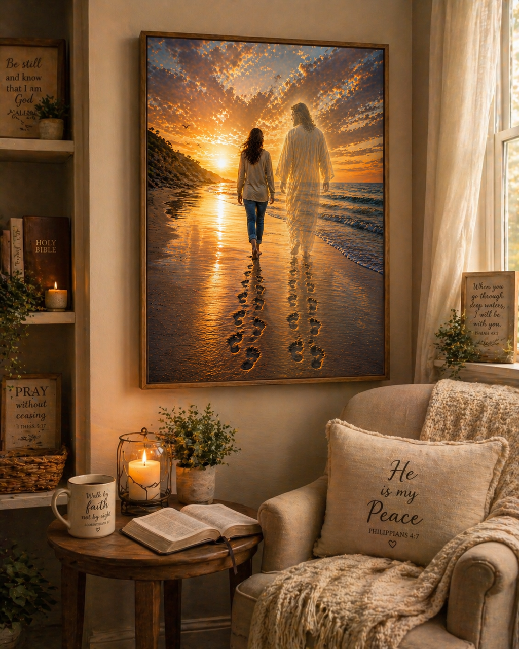His Path, My Peace™ | Never Walking Alone™