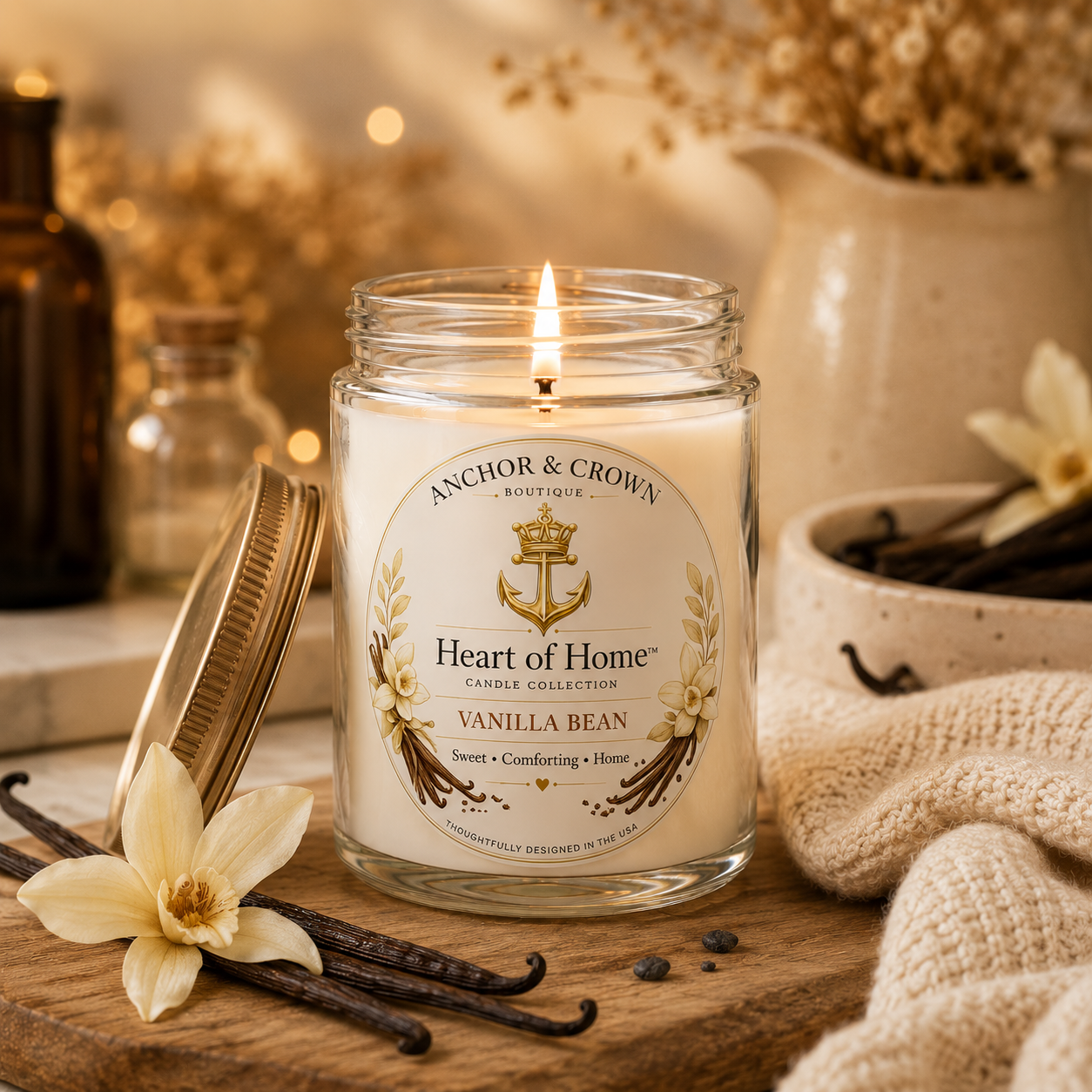 Heart of Home Soy Candle | 9 oz Scented Candle