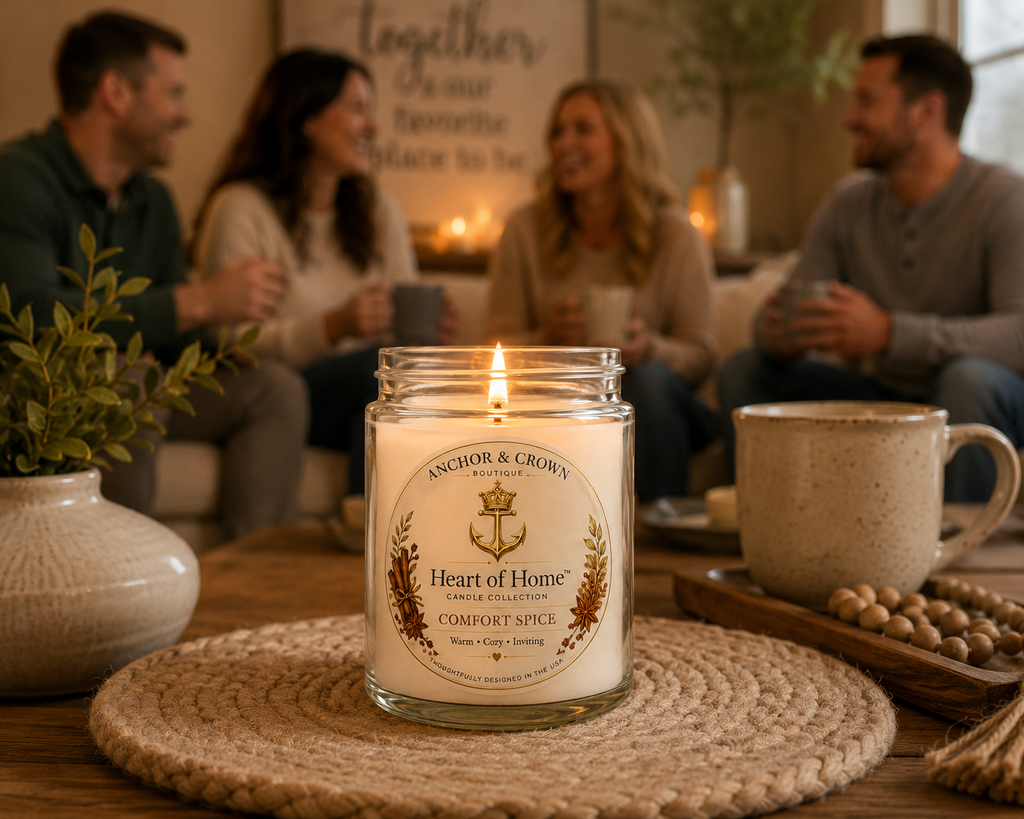 Heart of Home™ Soy Candle | Vanilla Bean | 9 oz Scented Candle