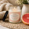Heart of Home™ Candle Collection | Pink Grapefruit Scented Soy Candle – 9oz