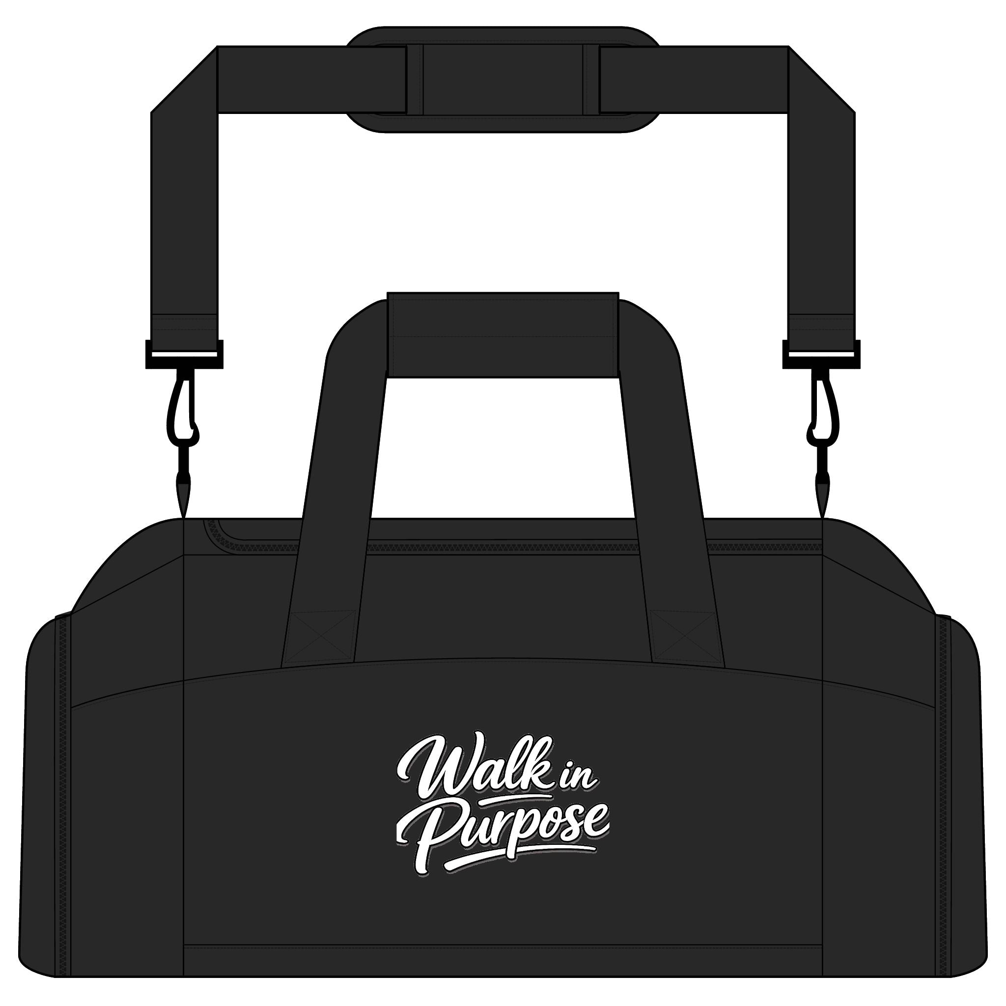 Walk in Purpose™ Duffel Bag | Durable Gym & Travel Bag with Zippered Storage
