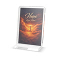 Hope Lives Here Acrylic Standee – Lighthouse Faith Desk Decor