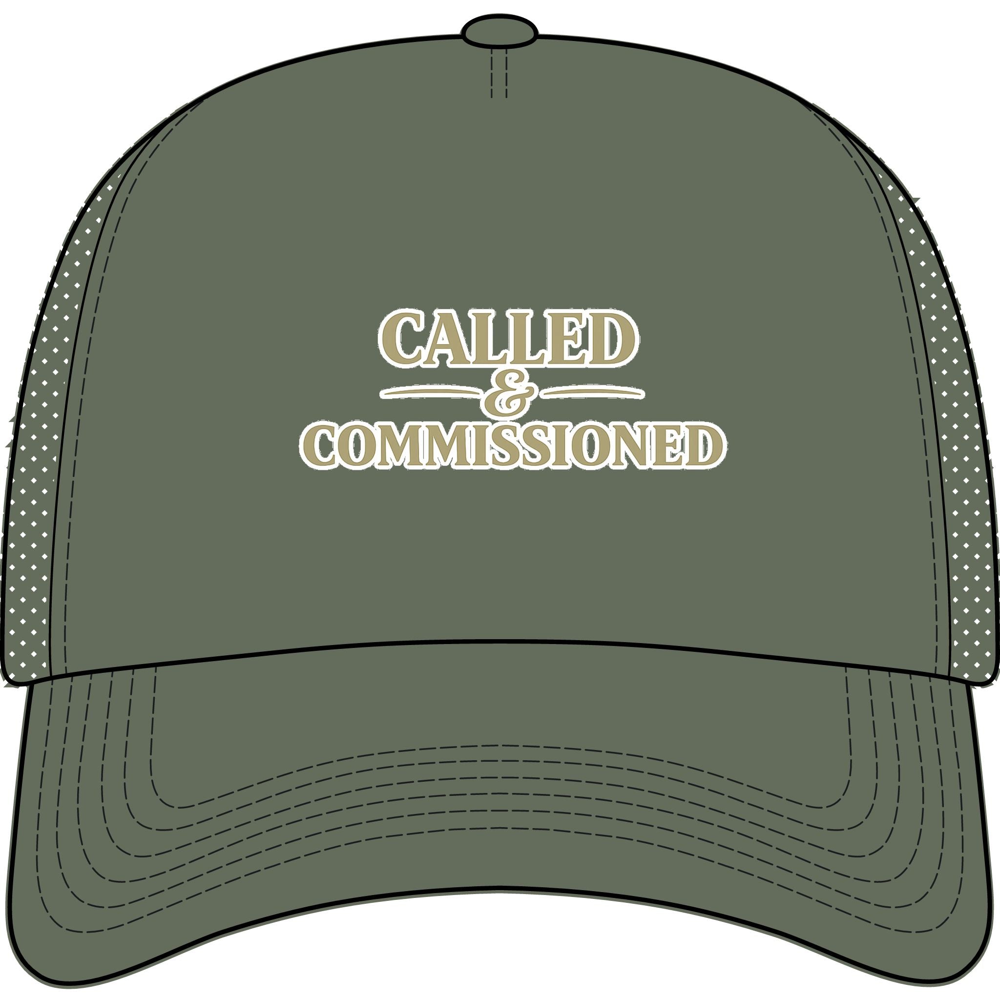 Called & Commissioned Trucker Hat | Christian Faith Snapback Cap
