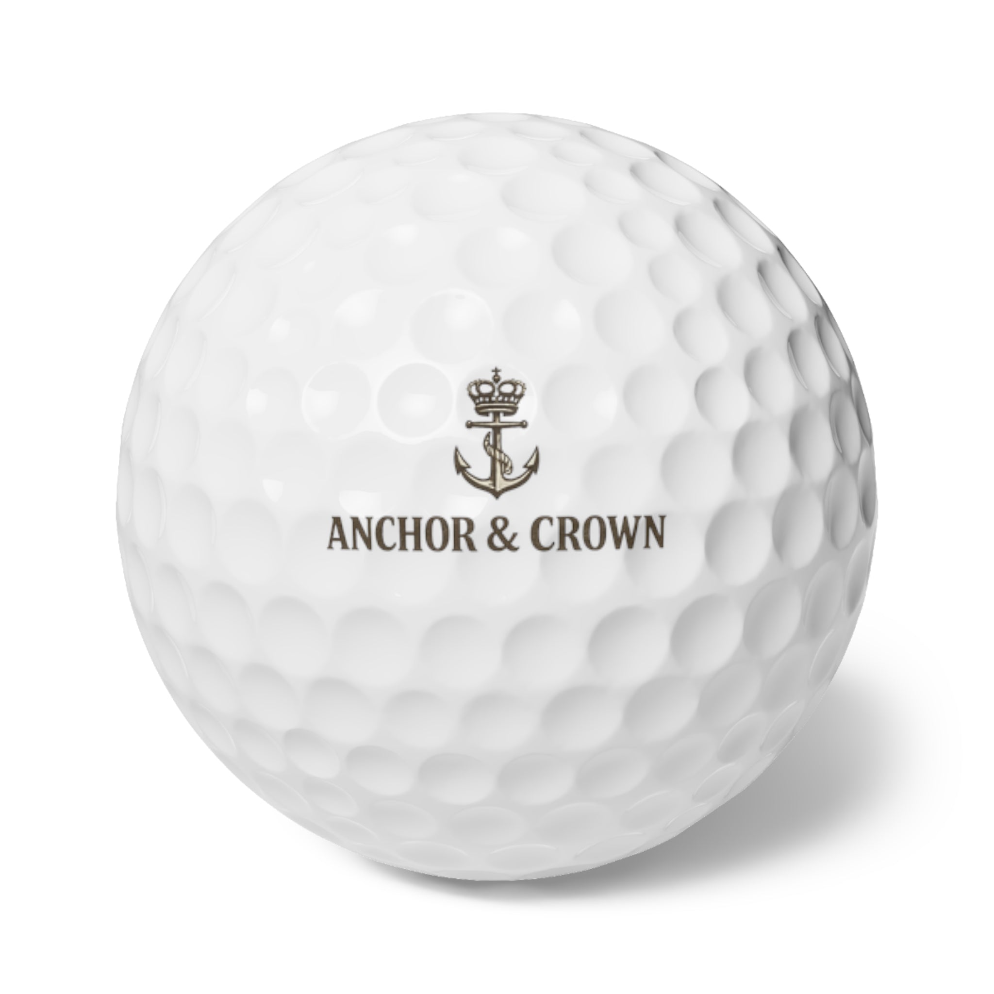Anchor & Crown Golf Balls | 6 Piece Set