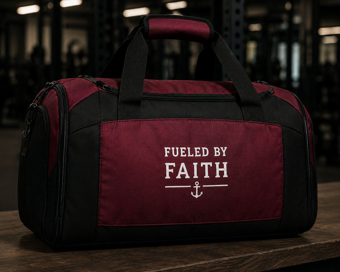 Fueled by Faith™ Gym Bag | Performance Duffle for Everyday Carry