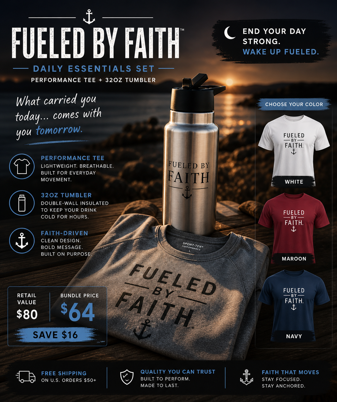 Fueled by Faith™ Daily Essentials Set