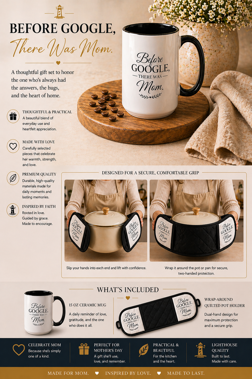 Before Google, There Was Mom™ Kitchen Set