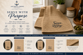 Serve With Purpose Waffle Weave Kitchen Towel | 16" x 25"
